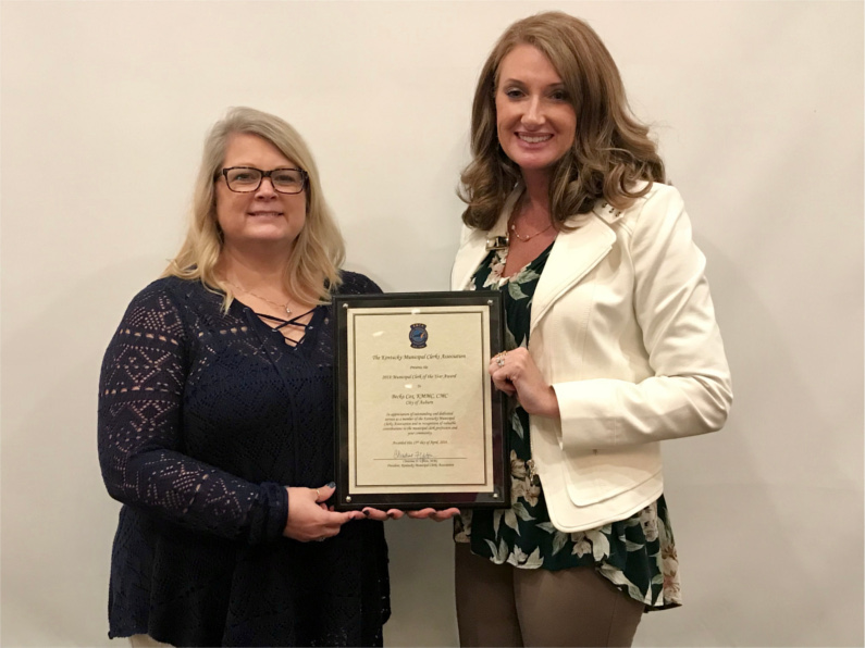 Becka Cox named 2018 Clerk of the Year